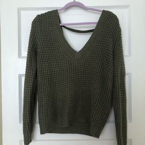 Army green sweater forever 21